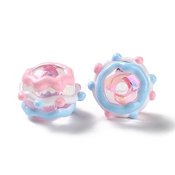 Непрозрачные акриловые бусины&nbsp;ACRC-H001-01