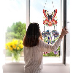 DIY Diamantmalerei Schmetterling Sonnenfänger Windspiel Kits&nbsp;PW-WG14800-01