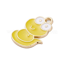 Подвески из эмали и сплава&nbsp;LS-ENAM-S027-02C-G