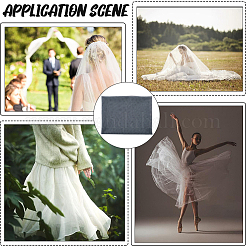 Сетчатая ткань из полиэстера&nbsp;DIY-WH20012-62B