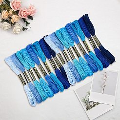 2 пакетик 6-слойных хлопковых ниток для вышивания&nbsp;DIY-DJ0005-18A