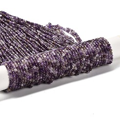 Природный аметист нитей бисера&nbsp;LS-G-RM2025-29-3.5mm