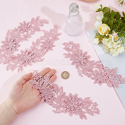 2 paio di toppe in poliestere per abbigliamento&nbsp;DIY-GF0013-19E