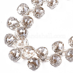 Прозрачные стеклянные бусины&nbsp;LS-GLAA-T006-13D