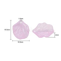 Прозрачные матовые акриловые подвески&nbsp;X-MACR-S371-01A