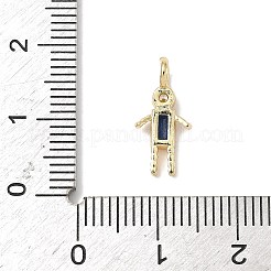 Colgante micropavé cubic zirconia de latón&nbsp;ZIRC-I356-17G-A03