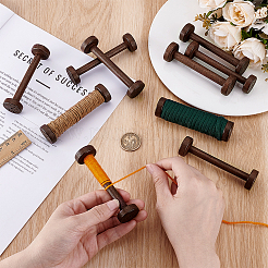 Деревянные бобины&nbsp;AJEW-WH0031-47B