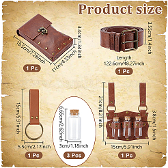 Gürtel aus PU-Kunstleder&nbsp;AJEW-WH0596-691B