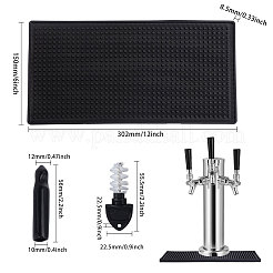 Противоскользящий коврик из пвх AJEW-GO0001-51