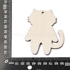 Большие деревянные подвески с принтом в стиле Хэллоуина&nbsp;LS-WOOD-I016-01C