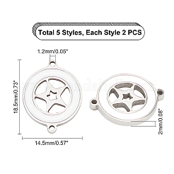 Соединительные элементы из эмалированной нержавеющей стали 304&nbsp;STAS-UN0020-08P