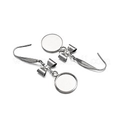 Ganci per orecchini in acciaio inossidabile chirurgico 316&nbsp;X-STAS-TAC0001-01D