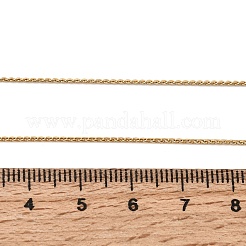 1 mm Unisex-S-Ketten aus Edelstahl 304&nbsp;NJEW-P356-05G