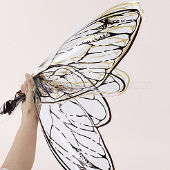 40 шт. 2-цветная подарочная упаковочная бумага с крыльями бабочки из ОПП&nbsp;DIY-DR0001-76