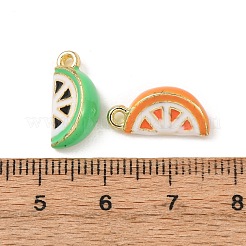 Anhänger aus Emaille mit Obstmotiv&nbsp;ENAM-F161-01B