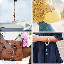 7 шт. подвеска из натурального драгоценного камня&nbsp;HJEW-YW00105