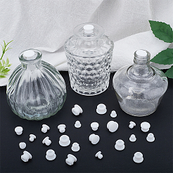 32 bouchon d'étanchéité en silicone pour bouteille de 4 styles&nbsp;AJEW-GF0008-10D-02
