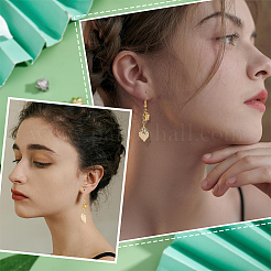 24шт 2 цвета латунные бусины&nbsp;KK-DC0001-78