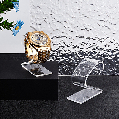 Présentoirs de montres en acrylique en forme de C&nbsp;BDIS-CN0001-01