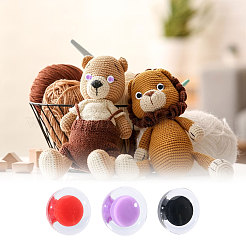 120 Stück Plastikaugen für Puppen zum Basteln&nbsp;FIND-PH0028-81