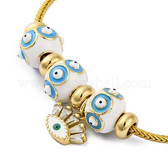 Латуни европейские браслеты&nbsp;BJEW-C080-01G-03