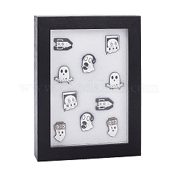 Fingerinspire pin collection display frame wood scatola nera cornice display case with felt mat 8x6x1.3 pollice militare medaglia display frame cabinet brooch collection display case for photos medaglie premi