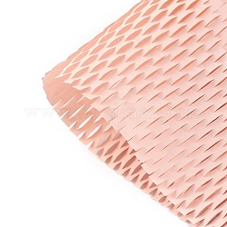 Honeycomb Paper, Flower Bouquet Wrapping Craft Paper, Wedding Party Decoration, Light Salmon, 500x420mm, 10 sheet/bag