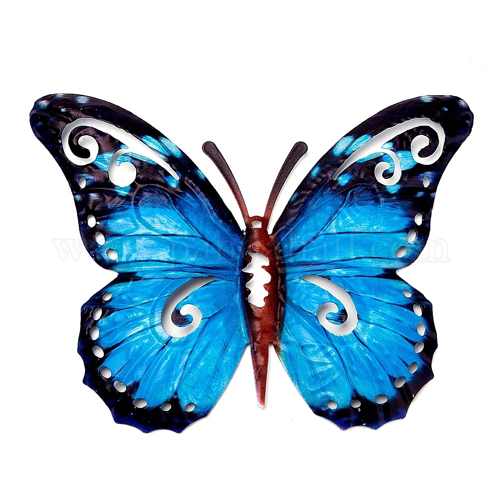 Wholesale Butterfly Iron Art Wall Hanging Decorations Creative 