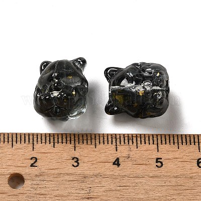 Прозрачные стеклянные бусины&nbsp;GLAA-D025-06D-1