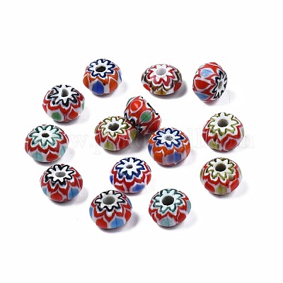 Hechos a mano de cristal de murano millefiori&nbsp;LAMP-S197-001-1