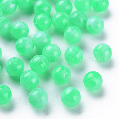 Акриловые бусины MACR-S375-001B-01-1