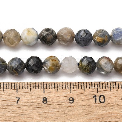 Natürliche kyanite Perlen Stränge&nbsp;LS-G-RM2025-A45-6mm-A-1