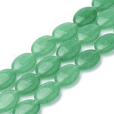 Hilos de abalorios de jade blanco natural&nbsp;X-G-S292-30D-1
