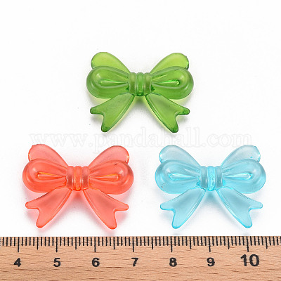 Прозрачные акриловые бусины X-TACR-S154-56B-1