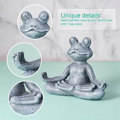 Stone Frog - Garden Statues and Decor by