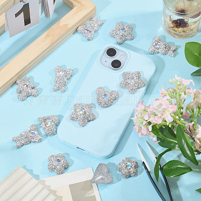 Кабошоны из смолы 30шт 6 стиля&nbsp;FIND-CA0011-45-1