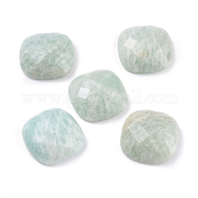 Natürliche Amazonit-Cabochons&nbsp;G-G835-B01-01-1