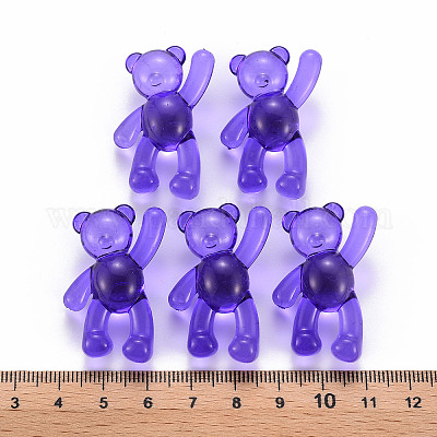 Прозрачные акриловые бусины&nbsp;MACR-S373-01B-936-1