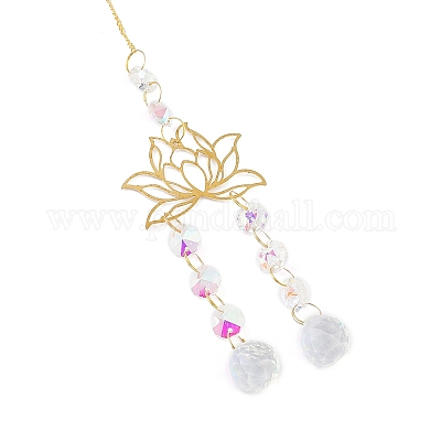 Латунные большие подвесные украшения&nbsp;LS-HJEW-M005-04D-G-1