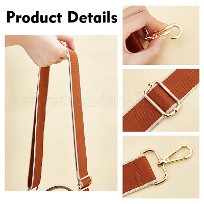 Crossbody Strap Replacement Adjustable Guitar Straps for Purses  Handbags Satchel Bags Convenient Everyday Use Stylish Strap 2 Wide Durable  Gold Hardware : Arts, Crafts & Sewing