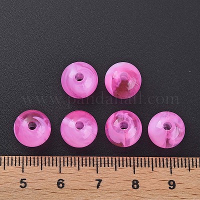 Акриловые бусины&nbsp;MACR-S375-001C-03-1