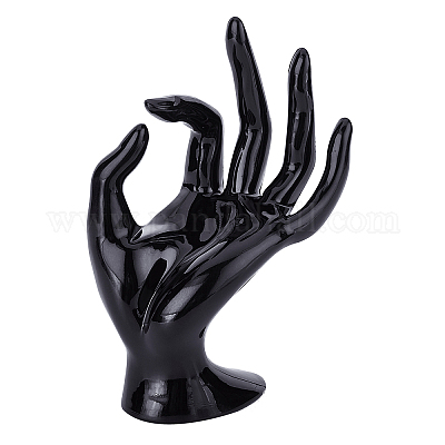 Handmodell mit Kunststoffring&nbsp;RDIS-WH0004-03A-WH-1