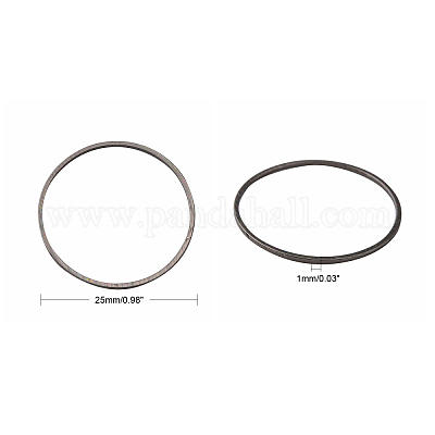 Латунные соединительные колечки&nbsp;X-EC18725MM-B-1