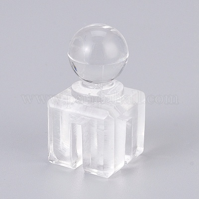 Wholesale 360°Rotating Organic Glass Earring Display Stand 