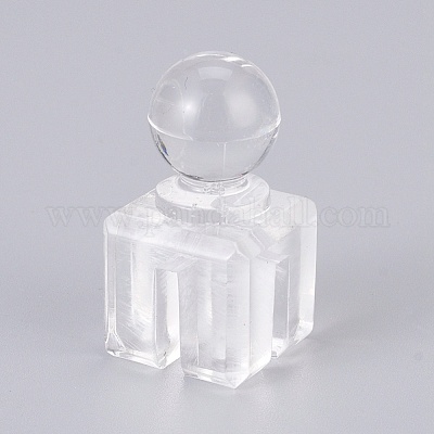 360°Rotating Organic Glass Earring Display Stand, 5 Tier Jewelry Display  Tower, Clear, 34x20cm