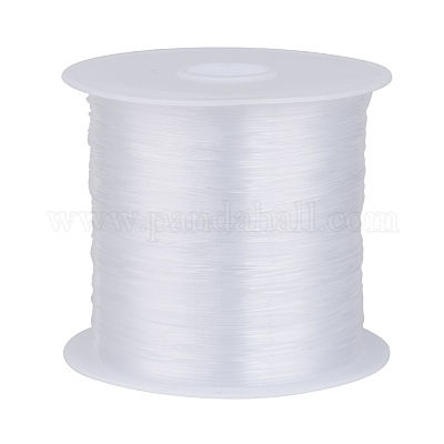 1Roll Transparent Elastic Crystal Line Beading Cords String Wire