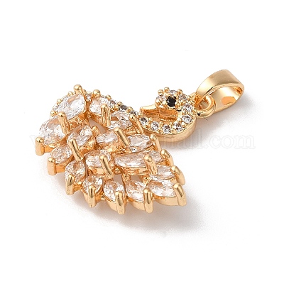 Латунные подвески&nbsp;KK-C062-035G-02-1