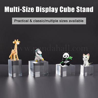 Acrylic Plush Toy Premium Display Cube