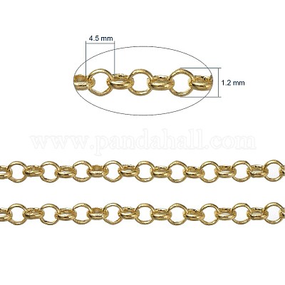 Catene in ottone rolo&nbsp;X-CHC-S008-002A-G-1
