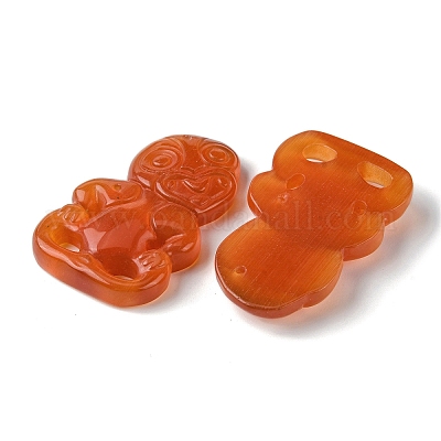 Большие подвески из окрашенного натурального селенита&nbsp;G-G113-01H-1